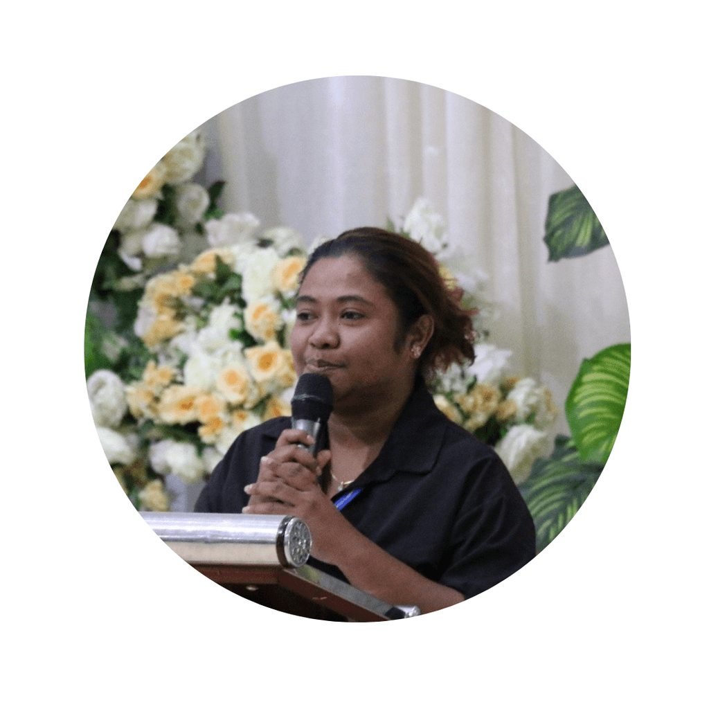 Portrait of a young female youth advocate.