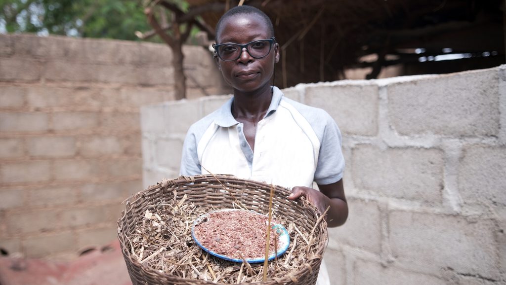 Since animal feed became very expensive, Valentine is struggling more than ever to get by. 