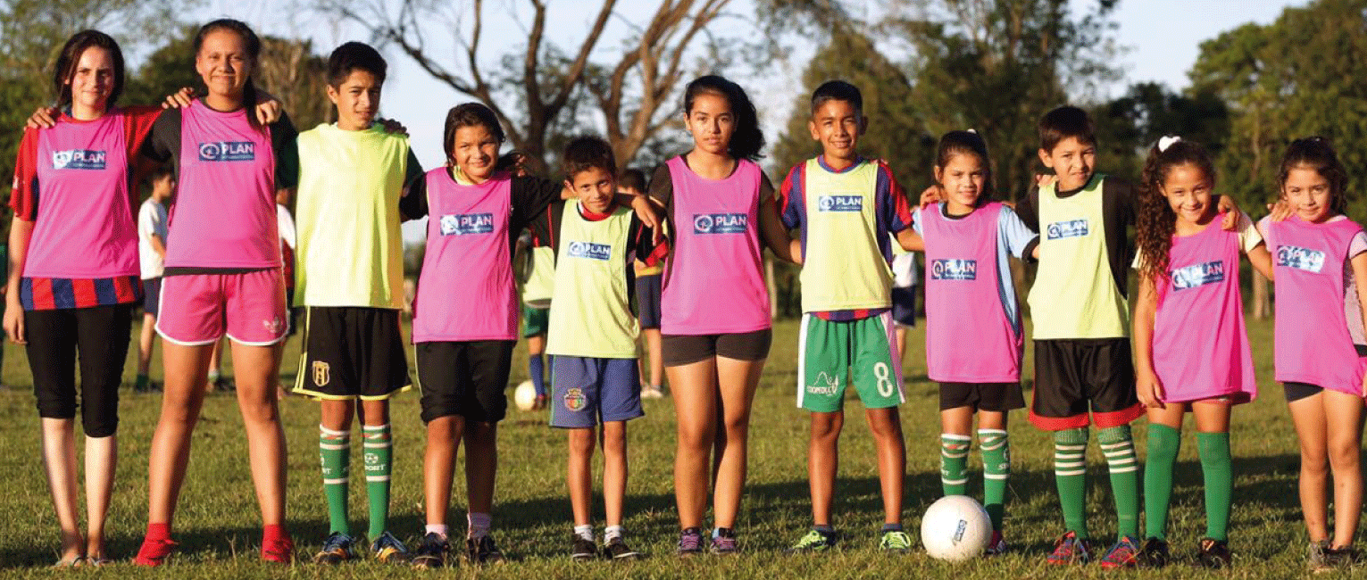 niñas y niños deportistas