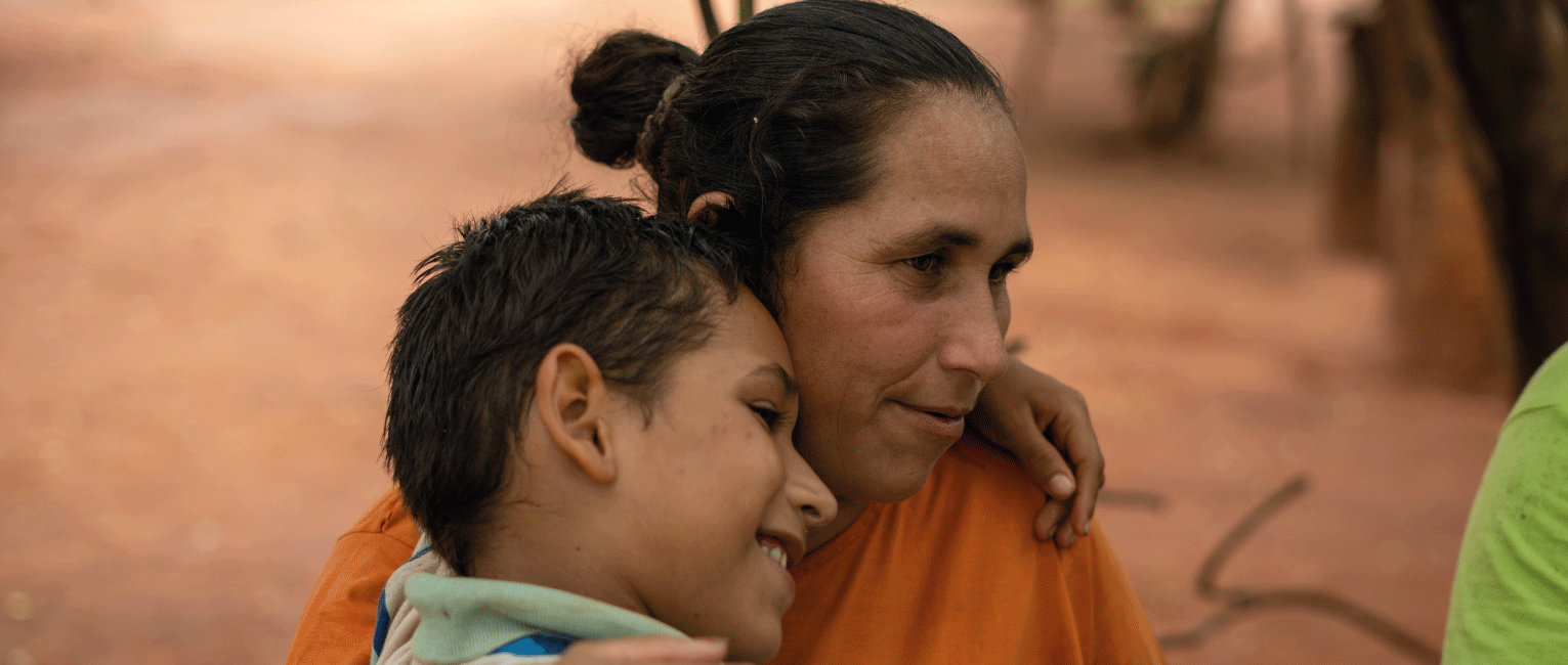 madre e hijo