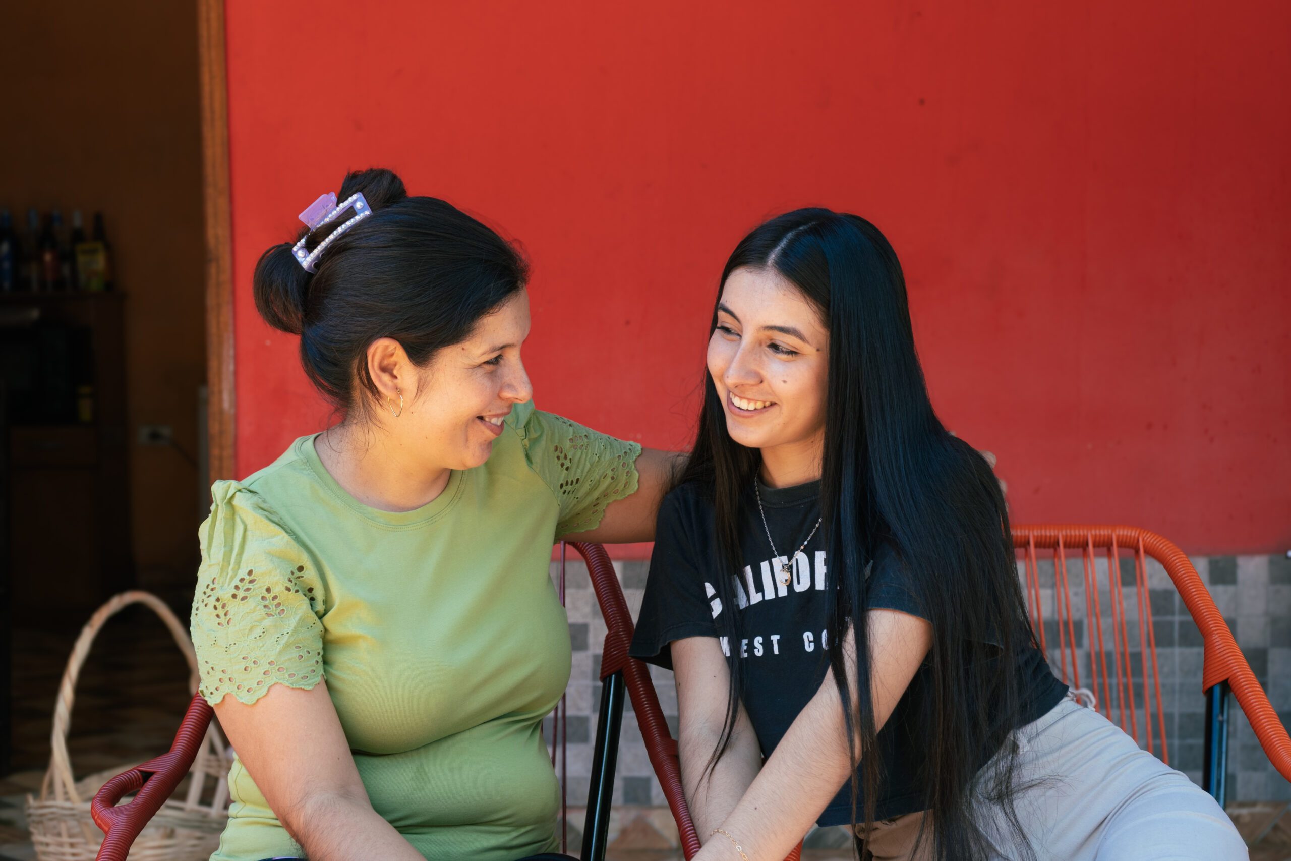 Mariela y Luz decididas a hacer frente al bullying.