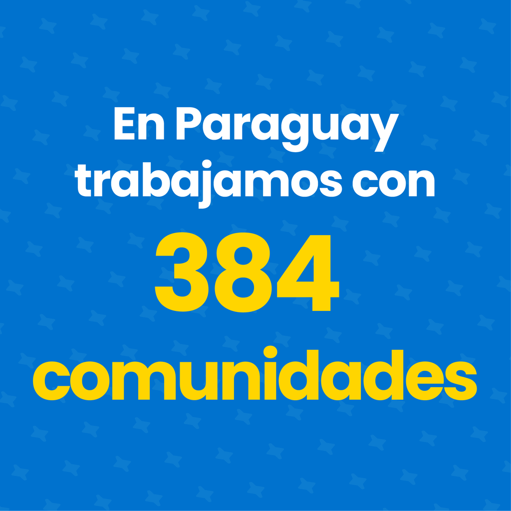 En paraguay, 384 comunidades