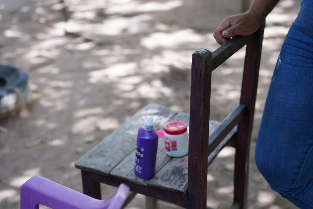 silla, materiales de peluqueria