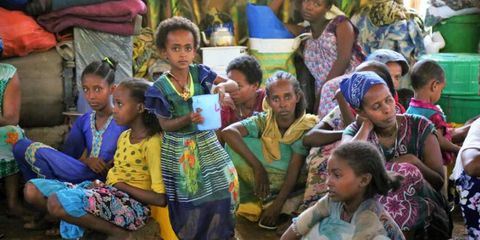 No food, no sleep for children in Northern Ethiopia