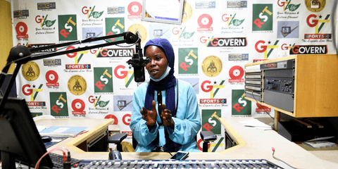 The radio show giving unmarried mothers a voice in Ghana