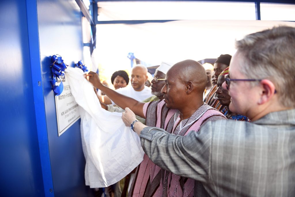 The solar hub being unveiled