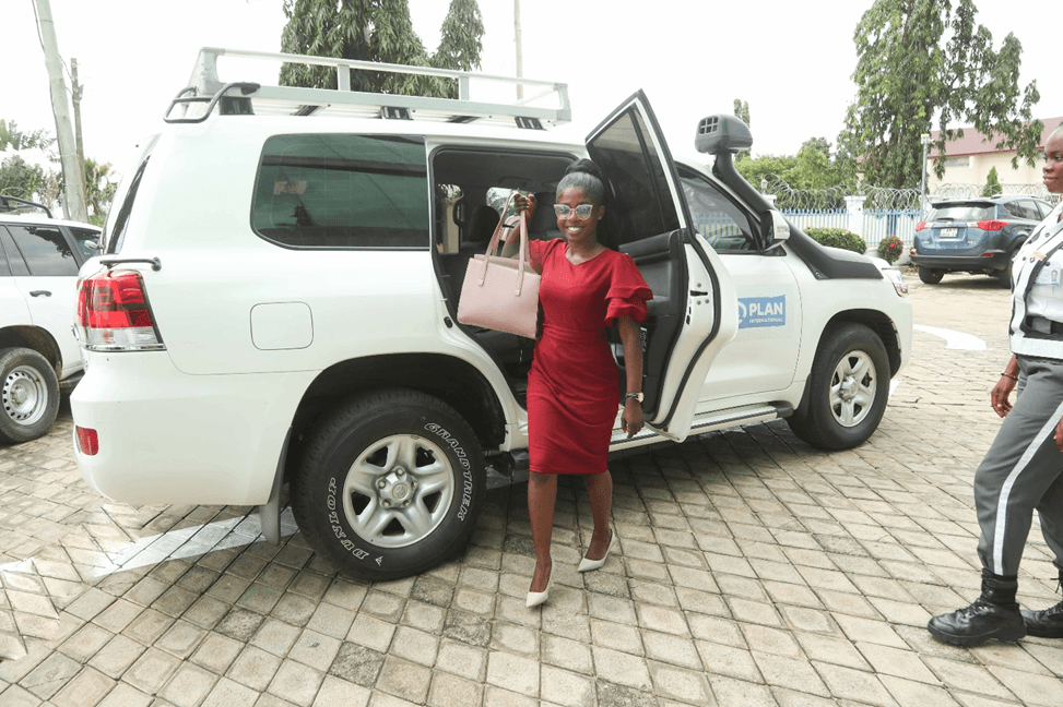 Bernice arriving to take over as Plan International Ghana Country Director