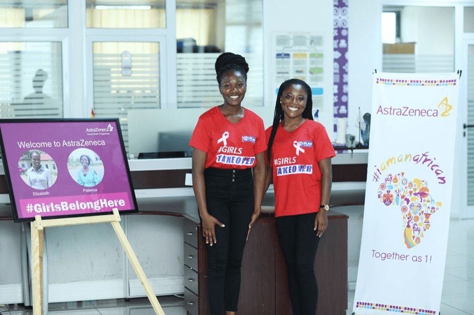 Elizabeth and Patience in their roles as Country Lead and Senior Sales Manager of AstraZeneca Ghana