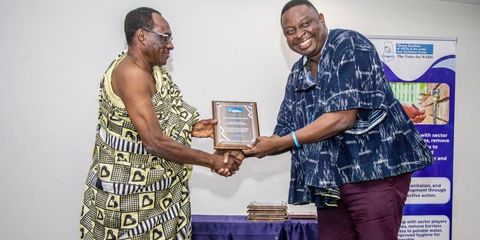 Plan receives honour for water, sanitation and hygiene contributions