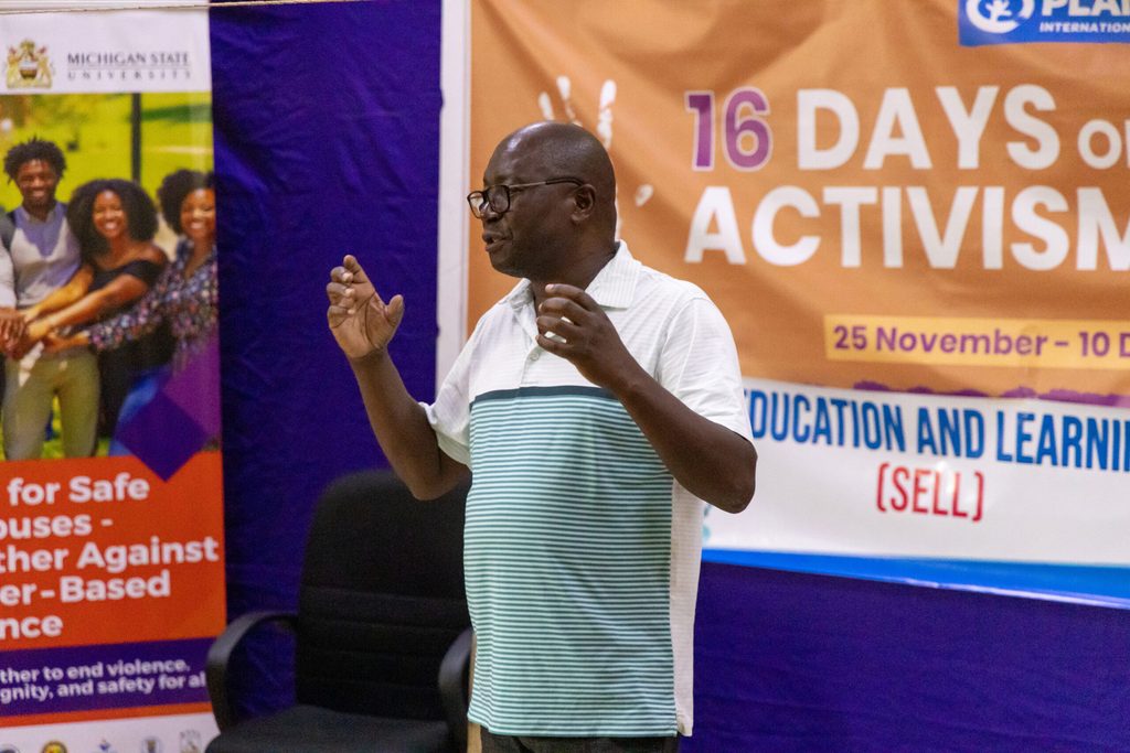 Dr. Chrispine Mphande , Mzuzu University Lecturer delivered an insightful public lecture on GBV