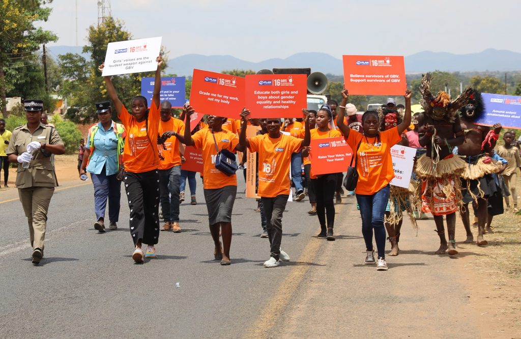 Matching with the Police and traditional influencers in Kasungu