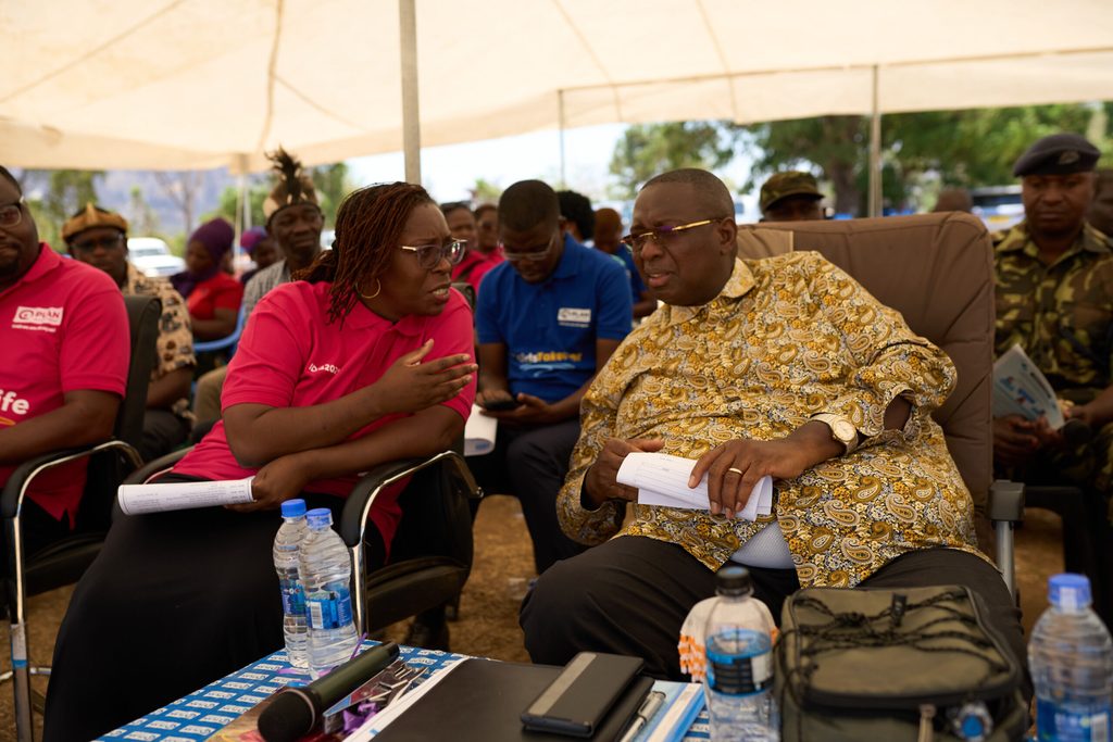 Plan Malawi CD and Former Veep interacted at the end marriage campaign launch