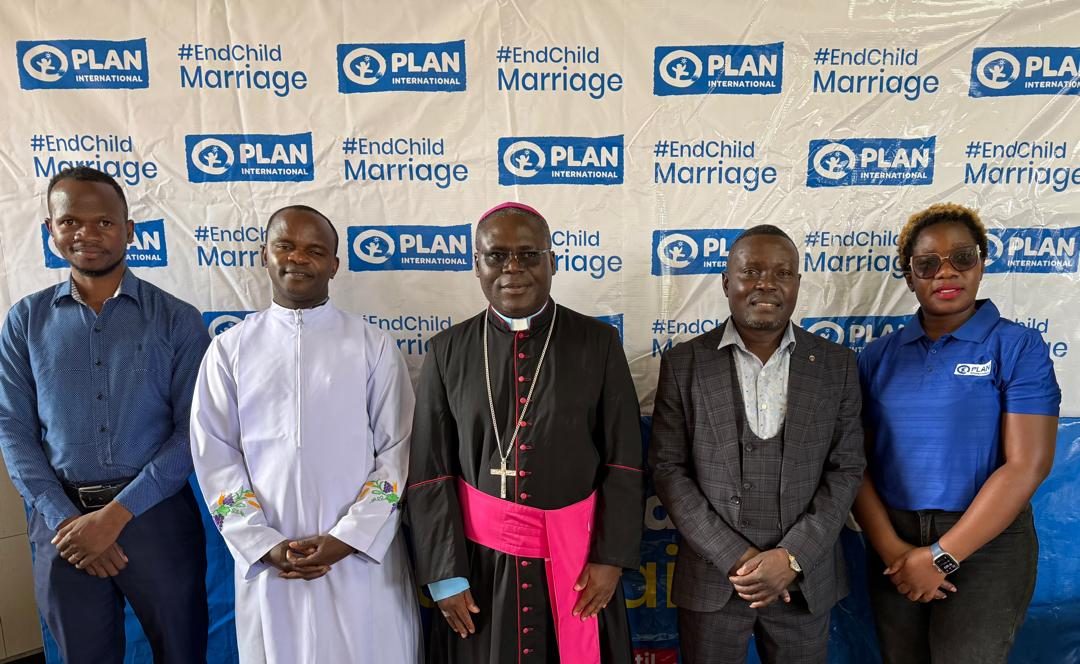 Campaigns Lead, Winnie Botha with Catholic church leaders 
