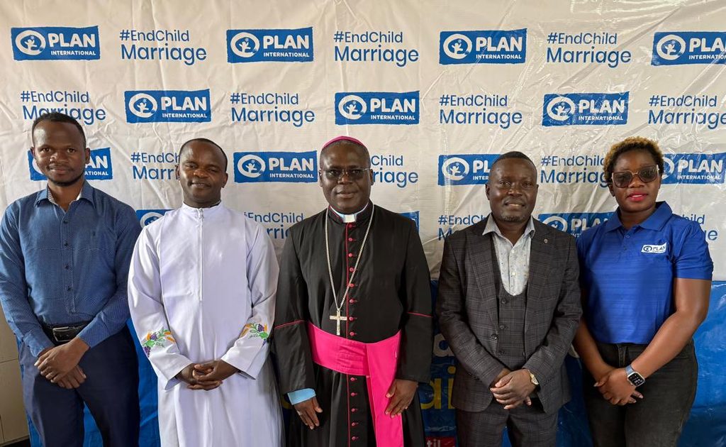 Campaigns Lead, Winnie Botha with Catholic church leaders