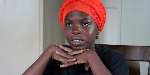 Young peacebuilder supports girls and children