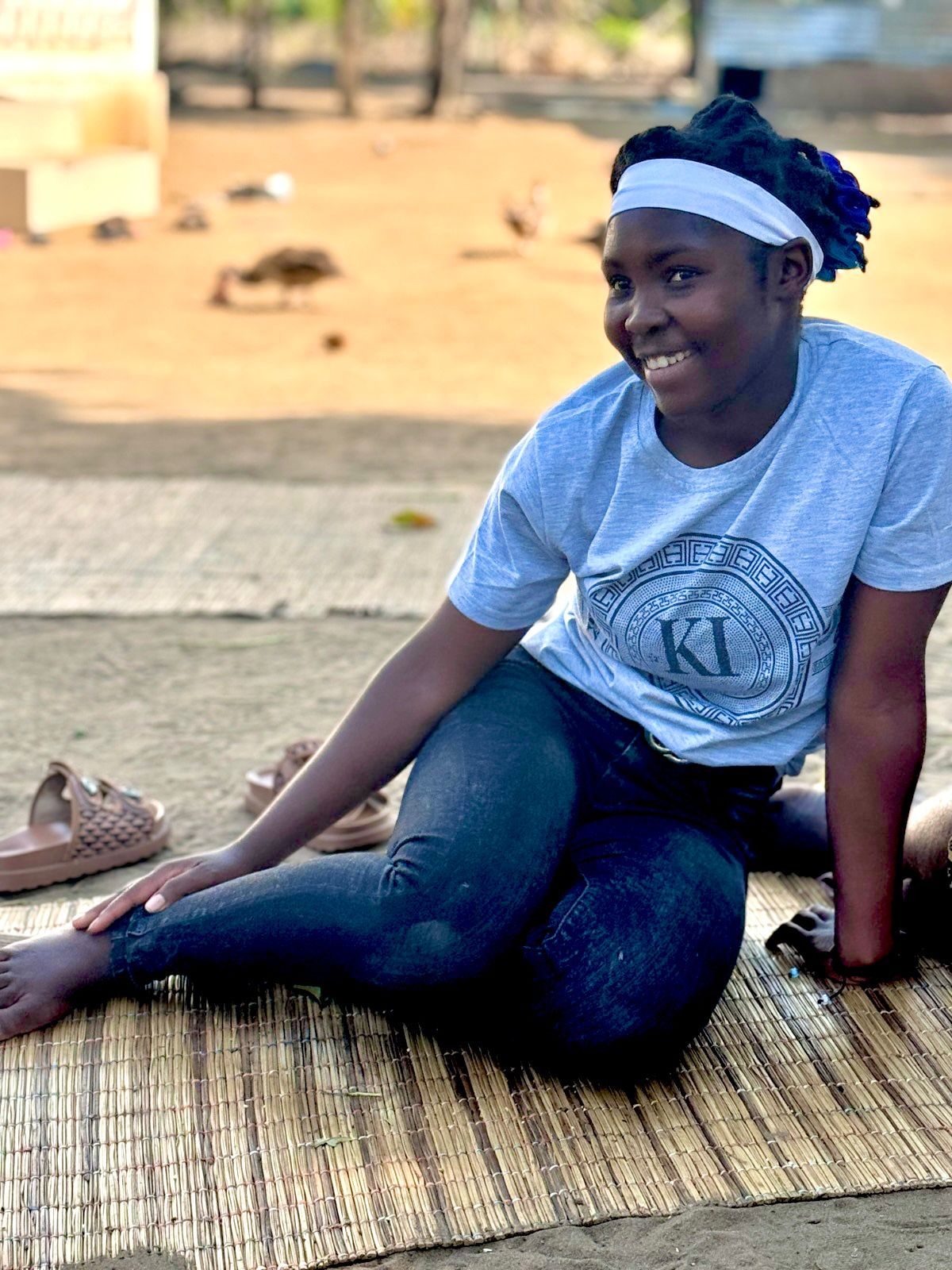 Rita, 22 anos, sobrevivente de gravidez precoce e Campeã da Mudança