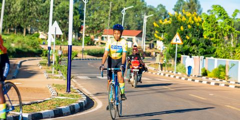 Olivia: Orphaned woman cyclist chasing world championship triumph