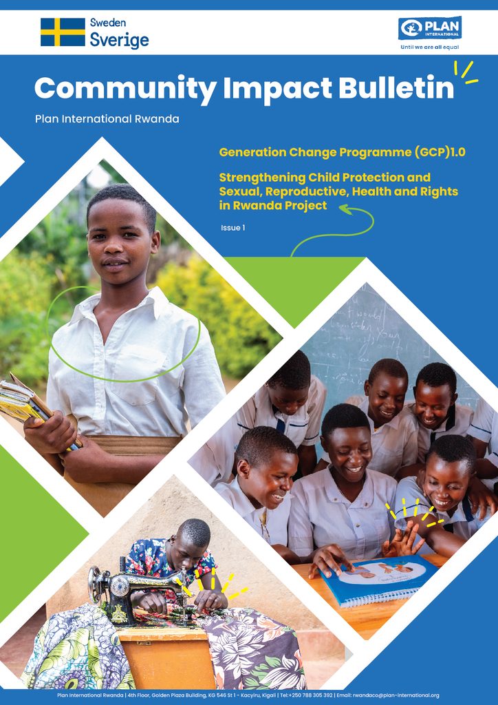 Project document cover image. The project's goal is to create a nurturing environment where vulnerable children, adolescents, and young people, including those with disabilities, are supported, with a particular focus on girls.