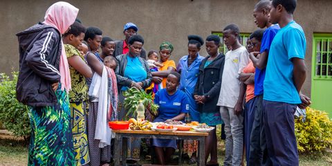 Community cooking demonstrations tackle malnutrition in refugee and host communities