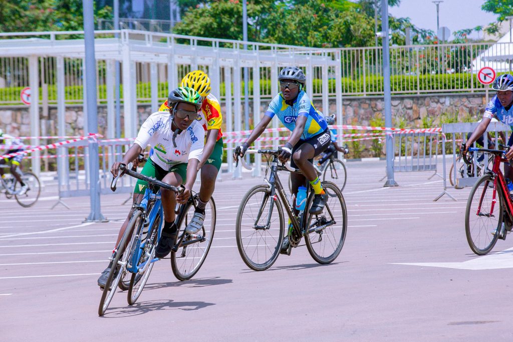 Amina competing in the ‘Youth Racing Cup 2025.’