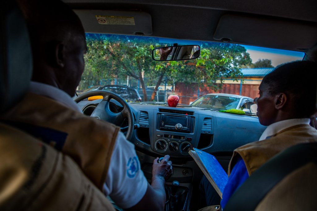 Both Bonaventure and Christine are dedicated humanitarian workers.
