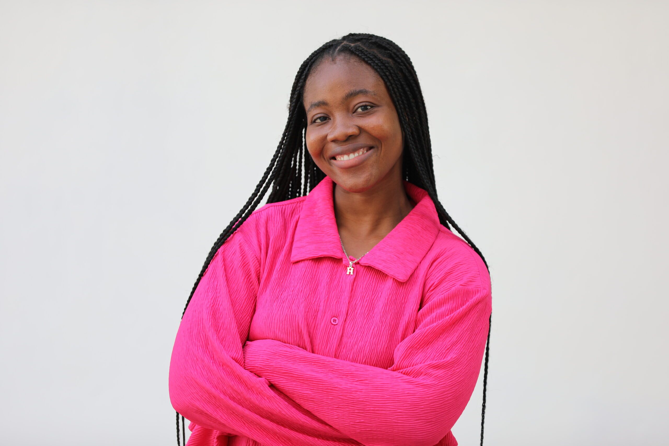 Hawa Yokie, 22, CEO and Co-founder of the Kamara Yokie Innovation Center