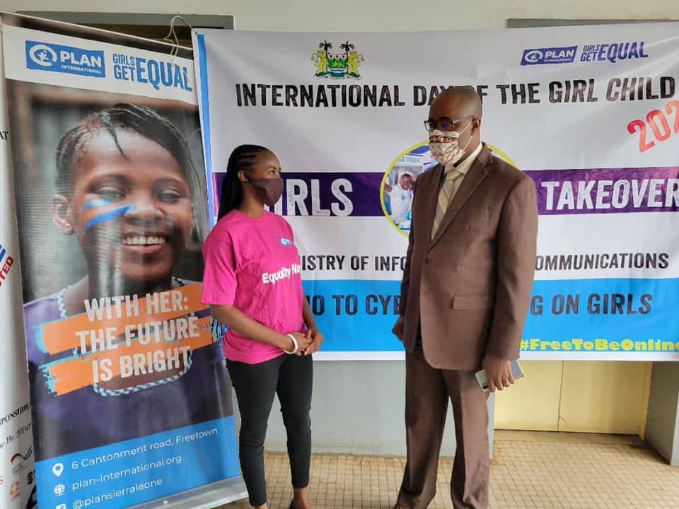 Lois on International Day of the Girl 2021.