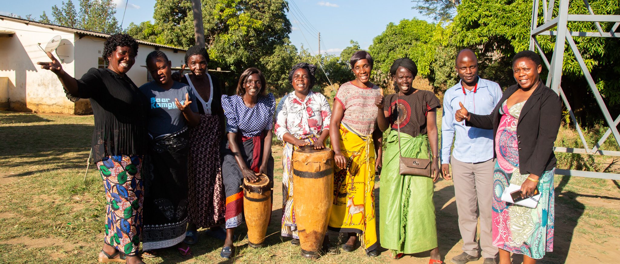 Alangizi members posing for a photo.
