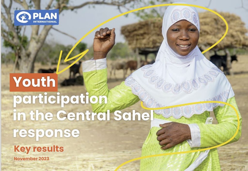 Plan International carried out a survey about youth participation in the Central Sahel humanitarian response. 