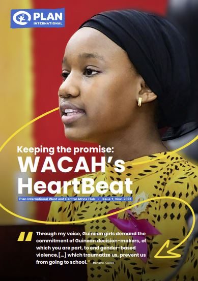 Frontage of the first issue of WACAH's HeartBeat newsletter. 
