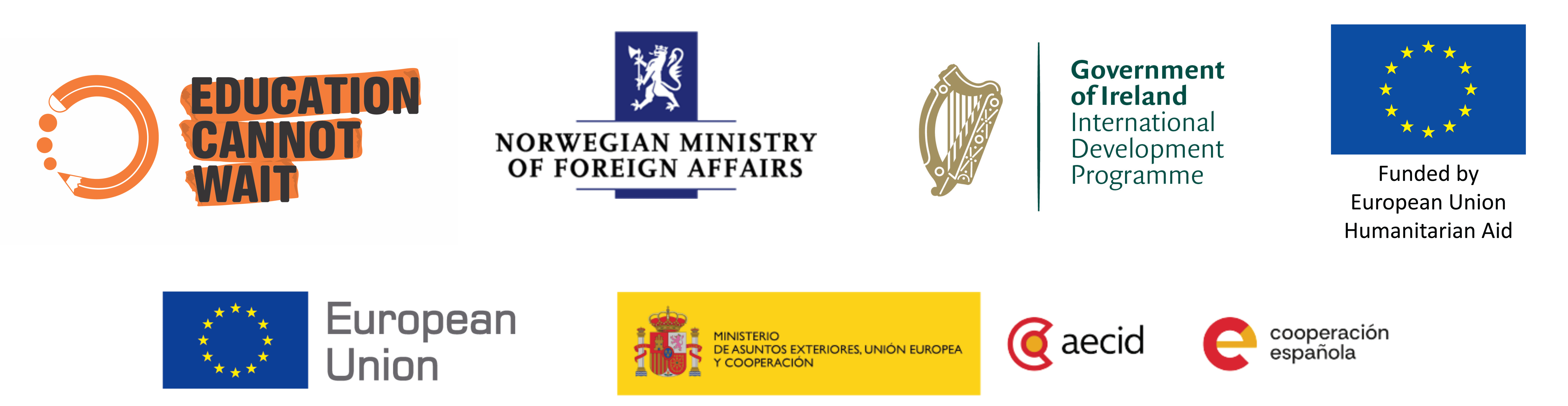 Safe Schools Declaration Partners Logos