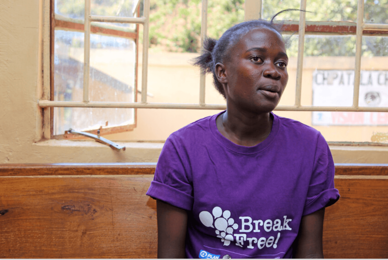 Helen, 21 is one of the founding members of the Petauke Youth Bakers. 