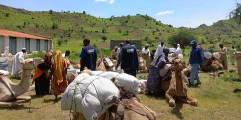 Crossing mountains for humanity
