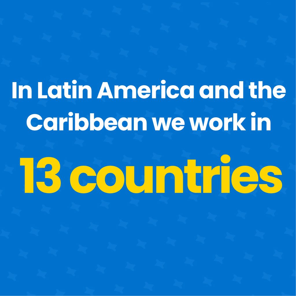 present in 13 countries