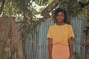 Stephanie, 21 años del departamento Sur Este de Haití