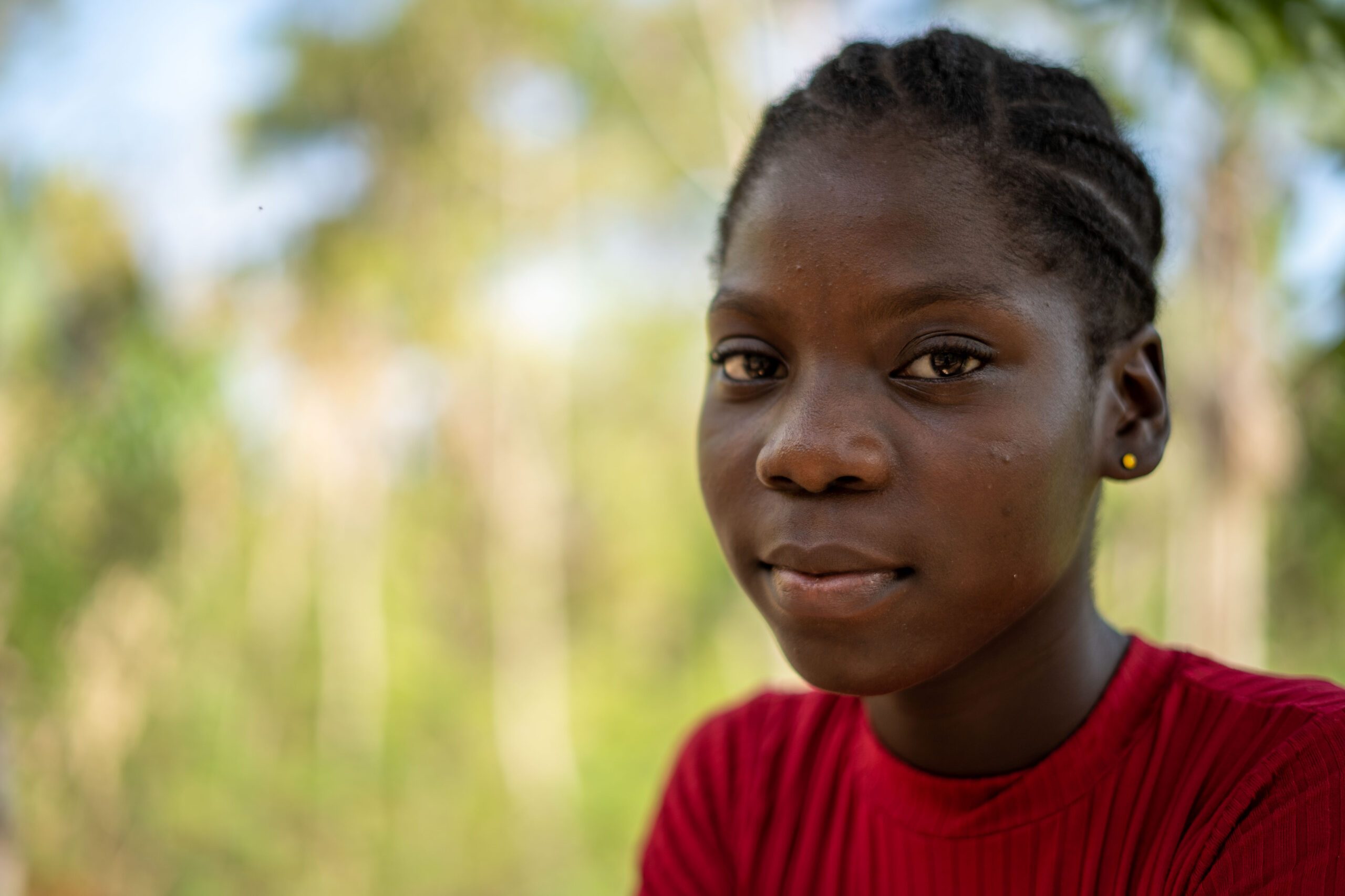 Sofiana, 13 años, el hambre afecta a su periodo