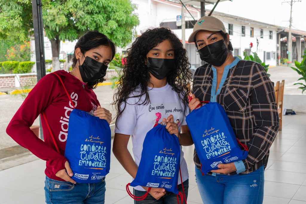 Kristal, una joven de 16 años que ahora vive en Ecuador, dice que su madre siempre ha sido abierta y sincera sobre la salud sexual y reproductiva y todos los cambios que pueden producirse en el cuerpo de las niñas.