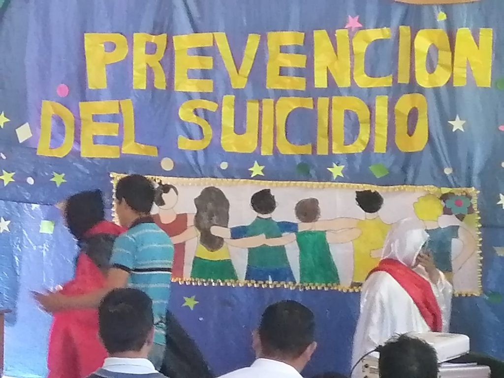 Participación en Feria Escolar para la Prevención del Suicidio