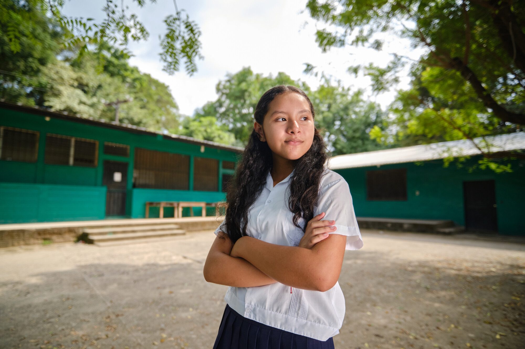 Génesis, de 12 años, habla de violencia sexual en Honduras con niñas, niños y adolescentes para prevenirla 