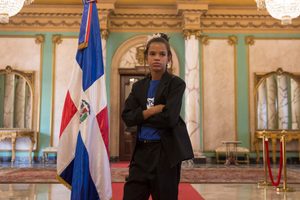 Melany en el Palacio Presidencial de República Dominicana