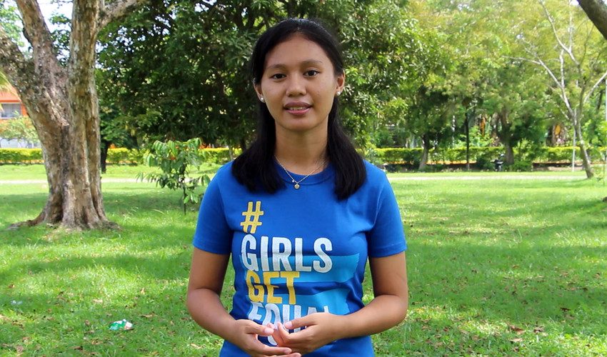 Mau, 17, is a youth advocate with Plan International’s Girls Advocacy Alliance project 