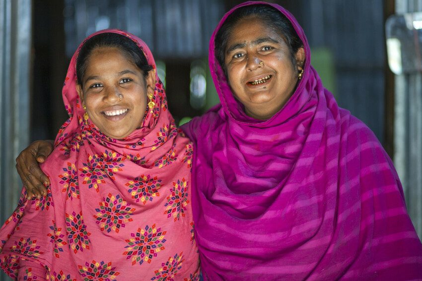 Rinku, 25, and her mother-in-law
