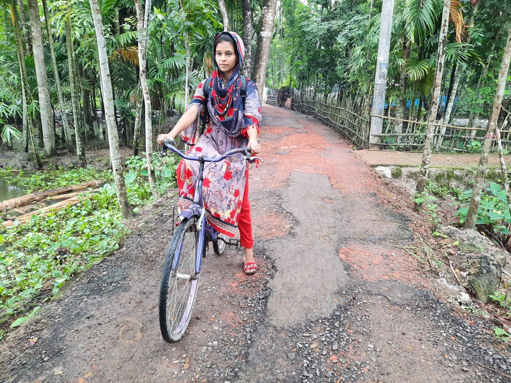 Girl, Bike