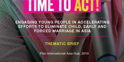 Engaging young people in accelerating efforts to eliminate child marriage in Asia