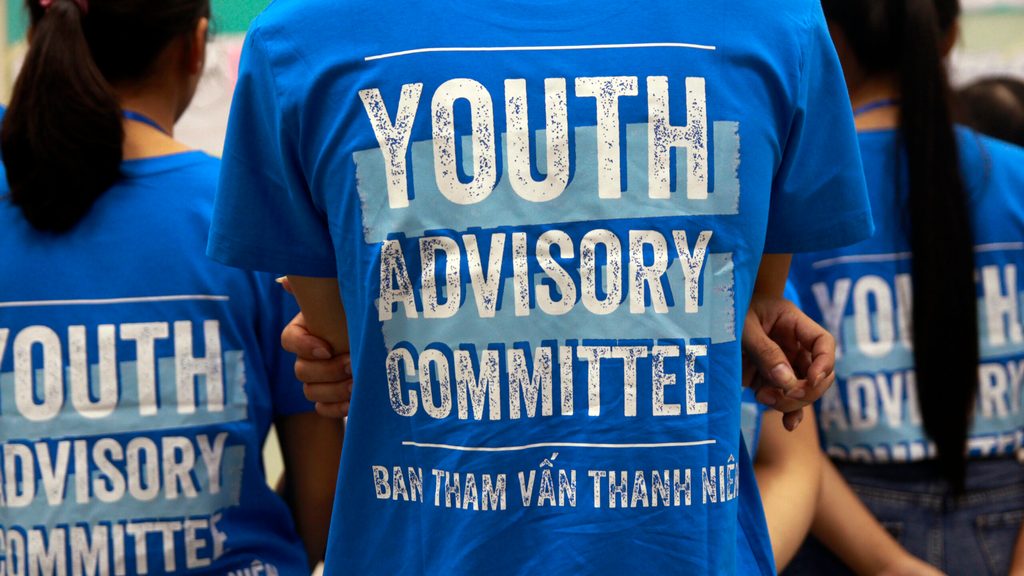 Uniform of the National Youth Advisory Committee members