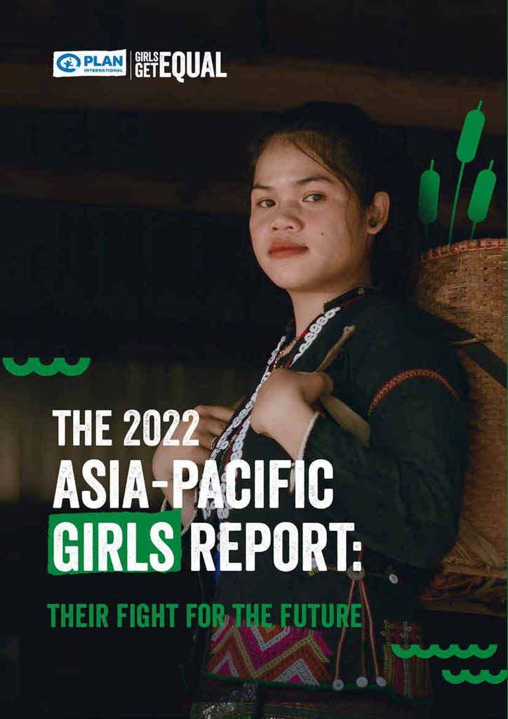 The 2022 Asia-Pacific Girls' Report: Their Fight for the Future report cover image