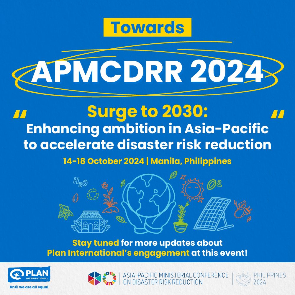 Poster Plan Intl heading to APMCDRR2024