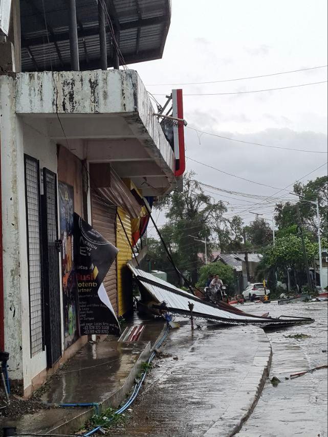 Aftermath of Typhoon Bualoi in Masbate, Philippines  
