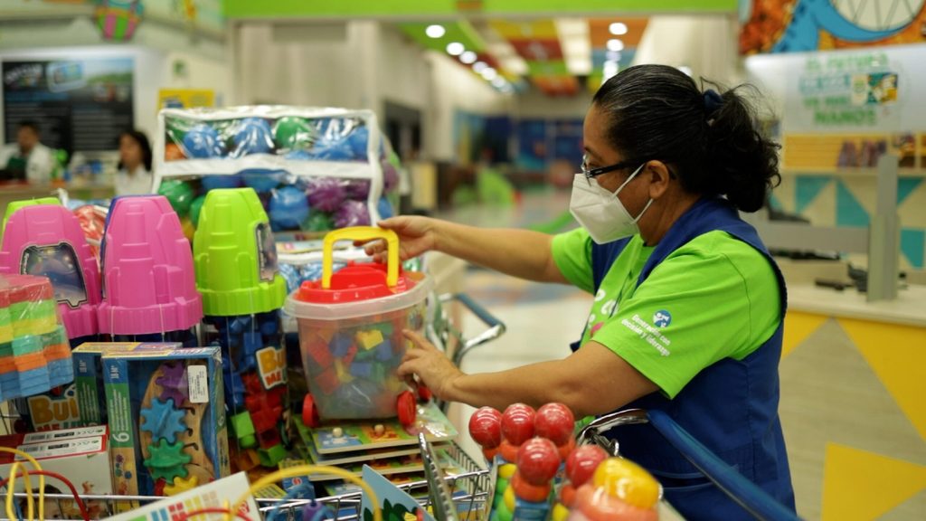 Juguetes y materiales ludicos para equipar CAIPIs