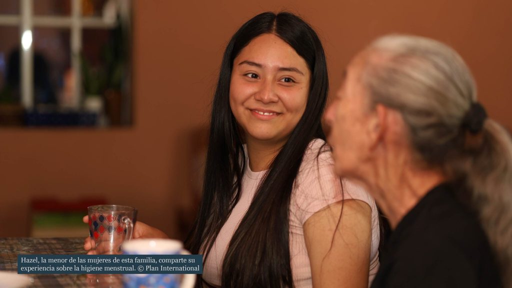 Hazel comparte su experiencia sobre la higiene menstrual